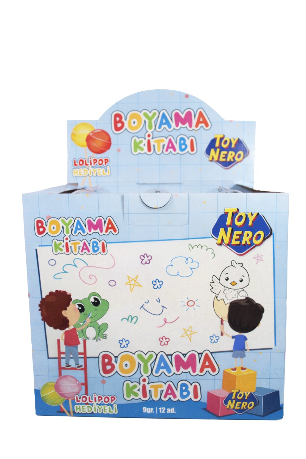 boyama kitabı kutu